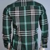 Green & White Bold & Chic Check Shirts - Image 4